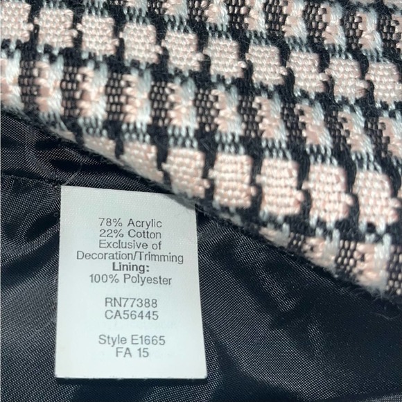 J Crew Light Blush and Black Mini Skirt - Picture 6 of 10